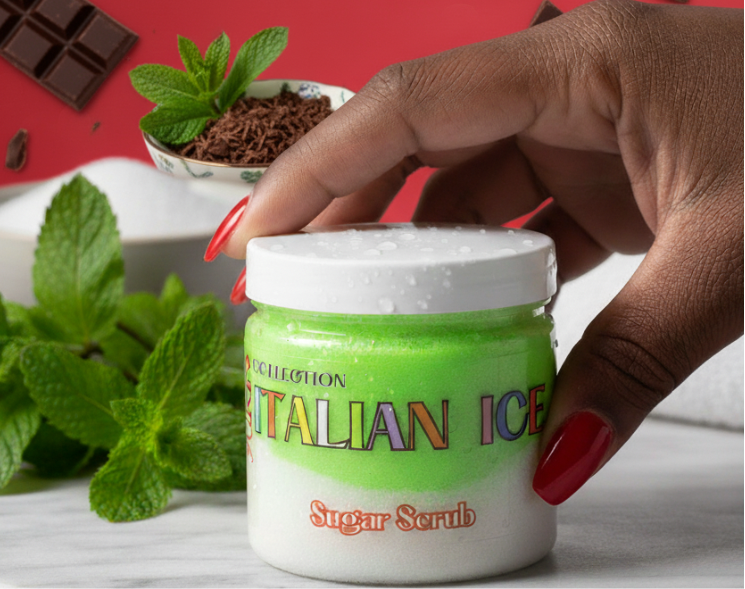🧼 Italian Ice Foaming Sugar Scrubs🧼