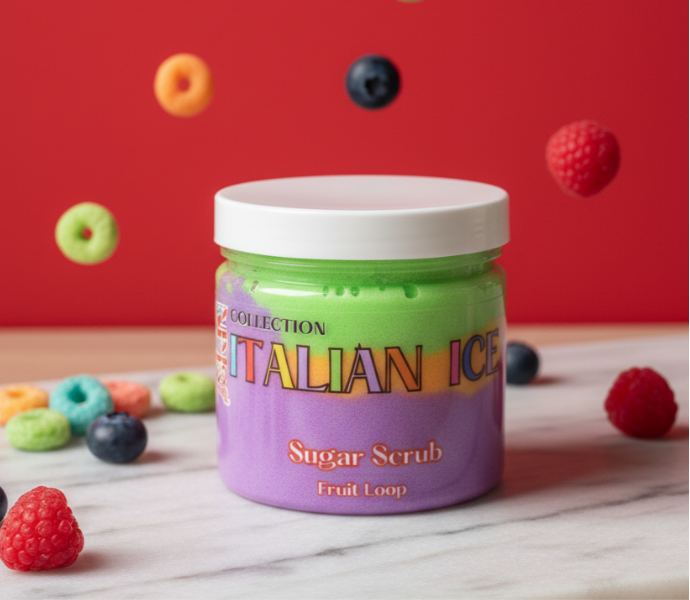 🧼 Italian Ice Foaming Sugar Scrubs🧼