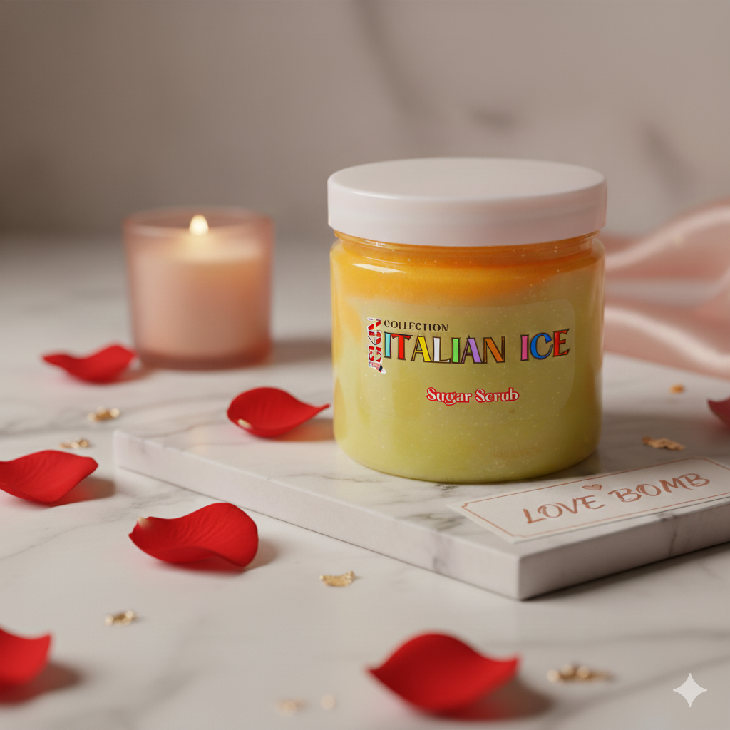 🧼 Italian Ice Foaming Sugar Scrubs🧼
