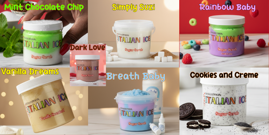 🧼 Italian Ice Foaming Sugar Scrubs🧼