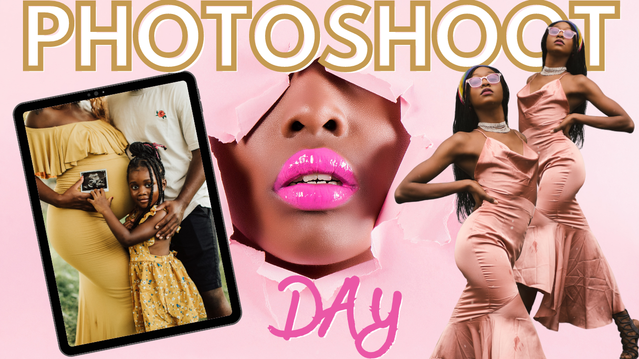 All things pink YouTube thumbnails (REUSABLE, FULLY EDITABLE & CUSTOMIZABLE)